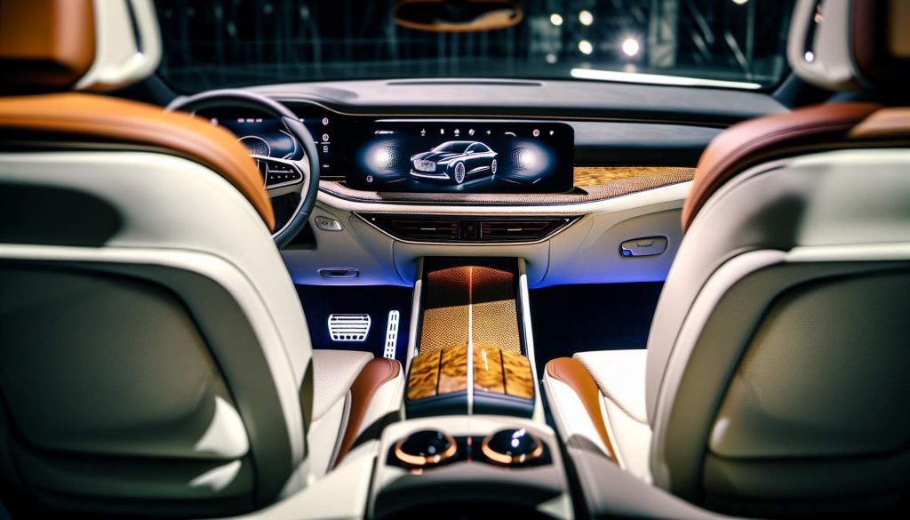 Innovatives luxusauto-innenraum-design entdecken ✨